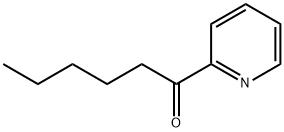 1-(2-ピリジル)-1-ヘキサノン 化学構造式