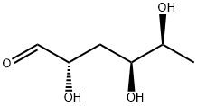 3-デオキシ-L-フコース 化学構造式