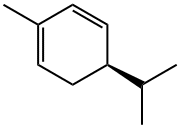 (-)-α-フェランドレン 化学構造式
