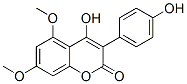 4222-01-9 4-Hydroxy-3-(p-hydroxyphenyl)-5,7-dimethoxy-2H-1-benzopyran-2-one