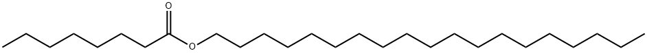 Octanoic acid, nonadecyl ester 化学構造式