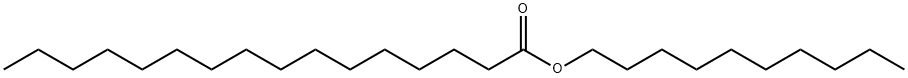 十六烷酸癸酯, 42232-27-9, 结构式