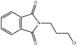 2-(3-クロロプロピル)-1H-イソインドール-1,3(2H)-ジオン 化学構造式
