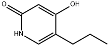 2(1H)-Pyridinone, 4-hydroxy-5-propyl- (9CI) 结构式