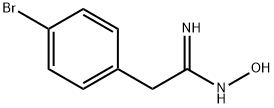 2-(4-BROMO-PHENYL)-N-HYDROXY-ACETAMIDINE 化学構造式