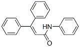 N,3,3-triphenylprop-2-enamide Structure