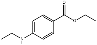 4-(乙基氨基)苯甲酸乙酯,42265-58-7,结构式