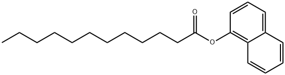 十二烷酸1-萘酯, 4227-99-0, 结构式