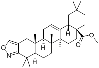 OLEAN-12-ENO[3,2-C]ISOXAZOL-28-OIC ACID METHYL ESTER,42273-05-2,结构式