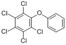 PENTACHLORODIPHENYLOXIDE Struktur