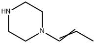 Piperazine, 1-(1-propenyl)- (9CI),42299-64-9,结构式