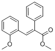 3-(2-甲氧苯基)-2-苯基丙烯酸(E)-甲酯 结构式