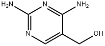 2,4-Diamino-5-pyrimidinemethanol Struktur