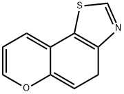 4H-Pyrano[2,3-g]benzothiazole(9CI) 化学構造式