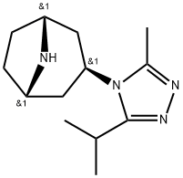 (1R,3s,5S)-3-(3-Isopropyl-5-methyl-4H-1,2,4-triazol-4-yl)-8-azabicyclo[3.2.1]octane