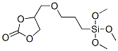 4-[[3-(trimethoxysilyl)propoxy]methyl]-1,3-dioxolan-2-one 结构式