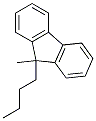 9-Methyl-9-butyl-9H-fluorene,42348-92-5,结构式