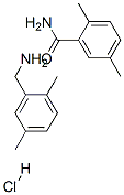 2,5-Dimethyl-benzylamine / 2,5-Dimethylbenzylamine hydrochloride 化学構造式