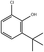 2-tert-Butyl-6-chlorophenol Structure