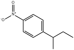 1-仲丁基-4-硝基苯,4237-40-5,结构式