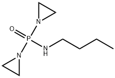 Bis(1-aziridinyl)(butylamino)phosphine oxide,4238-92-0,结构式