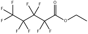 ノナフルオロ吉草酸 エチル 化学構造式