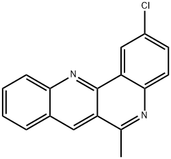 2-클로로-6-메틸디벤조[b,h][1,6]나프티리딘
