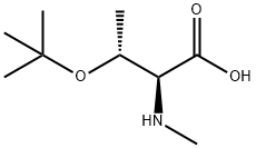 N-ME-THR(TBU)-OH 化学構造式