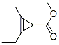 2-Cyclopropene-1-carboxylicacid,2-ethyl-3-methyl-,methylester(9CI),42419-02-3,结构式