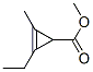 2-Cyclopropene-1-carboxylicacid,2-ethyl-3-methyl-,methylester(9CI) Structure