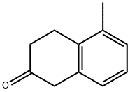 5-甲基-2-四氢萘酮, 4242-15-3, 结构式