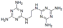 N,N'''-ethylenebis[1,3,5-triazine-2,4,6-triamine] Structure