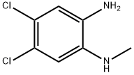 4,5-dichloro-2-(methylamino)aniline Struktur
