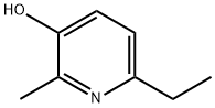 2-methyl-6-ethyl-3-hydroxypyridine 化学構造式