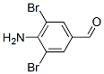 4-AMINO-3,5-DIBROMO BENZALDEHYDE,42460-62-8,结构式