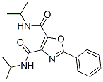 N,N'-Bis(1-methylethyl)-2-phenyl-4,5-oxazoledicarboxamide Structure