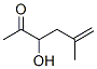 5-Hexen-2-one, 3-hydroxy-5-methyl- (9CI) 化学構造式