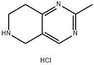 PYRIDO[4,3-D]PYRIMIDINE, 5,6,7,8-TETRAHYDRO-2-METHYL-, DIHYDROCHLORIDE,424819-91-0,结构式