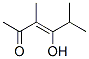 3-Hexen-2-one, 4-hydroxy-3,5-dimethyl- (9CI) Structure