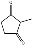 2-Methyl-cyclopentane-1,3-dione 化学構造式