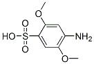 4-アミノ-2,5-ジメトキシベンゼンスルホン酸 化学構造式