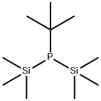 TERT-BUTYLBIS(TRIMETHYLSILYL)PHOSPHINE,42491-33-8,结构式
