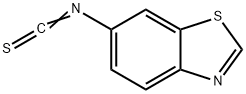 Benzothiazole, 6-isothiocyanato- (9CI) 化学構造式