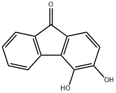 3,4-Dihydroxy-9H-fluoren-9-one Struktur