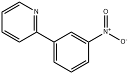 2-(3-硝基苯基)吡啶, 4253-79-6, 结构式