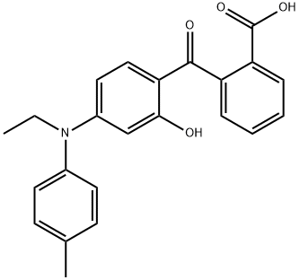 2-[4-[N-Ethyl-N-(p-tolyl)amino]salicyloyl]benzoic acid|