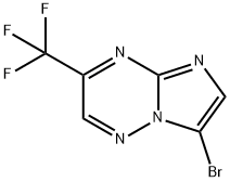 3-BROMO-7-(TRIFLUOROMETHYL)IMIDAZO[1,2-B][1,2,4]TRIAZINE 结构式