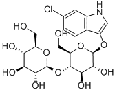 6-氯-3-吲哚基 BETA-D-纤维二糖苷,425427-87-8,结构式