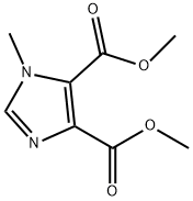 1-甲基-1H-咪唑-4,5-二羧酸二甲酯, 42545-22-2, 结构式