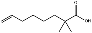 2,2-DIMETHYL-7-OCTENOIC ACID Struktur